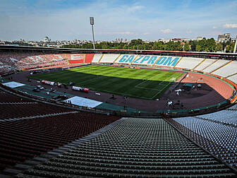 Pitch inspection in Belgrade r...